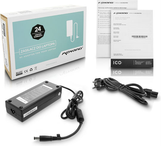 Movano 18.5v 6.5a 7.4x5.0 Pin 120w Захранващ Адаптер Hp