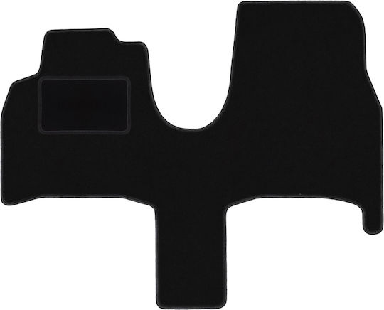 Schwarze Auto Fußmatte Citroen C8 7-Sitzer 2002-2014