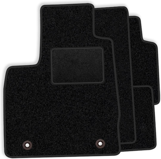 Set Velours Fußmatten Für Volkswagen Sharan II 2010-2020 5-Sitzer Mit Schwarzem Kanten