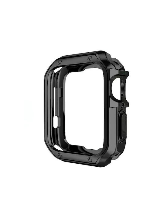 Hurtel Πλαστική Θήκη σε Μαύρο χρώμα για Apple Watch Series 10, 46 mm