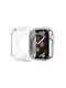 Hurtel Πλαστική Θήκη σε Διάφανο χρώμα για Apple Watch Series 7, 8, 9