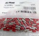 Insulated Ferrule Tip Hi 1.5/12 Red Ergom E08kh-02010104402 100 Pieces