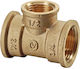 Twist 1" Brass T-connector