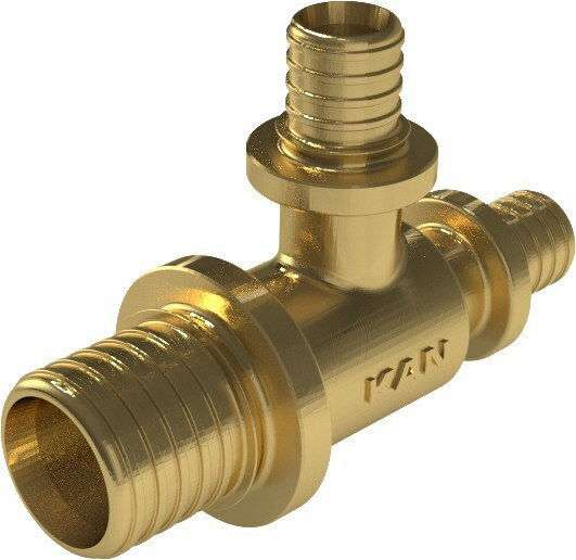 Ultraline Tee Reductor Din Alamă 32 25 32