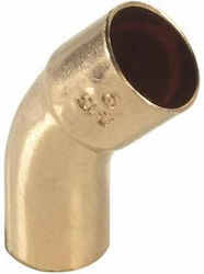 Brass Nypline Elbow 45 Degree 28mm York