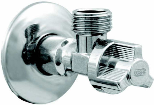 Premium Corner Ball Valve Faucet 1/2 X 3/4