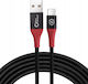 Microconnect USB 2.0 Cable USB-C male - USB-A Μαύρο 1.5m W127378928