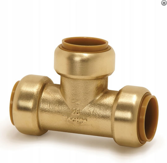 Tectite Classic 15x15x15 Mm Push Fit Tee Connector