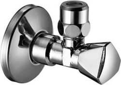 Sanland 1/2" Angle Valve Chrome Nut Sanland 1/2" Angle Valve Chrome Nut