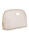 Kleine Reise-Make-up-Tasche In Cremefarbe Peterson