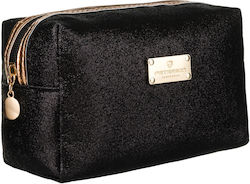 Compact Glitter Makeup Bag Travel Peterson