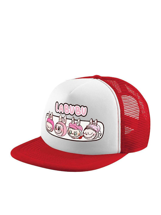 Labubu Pink Καπέλο Ενηλίκων Soft Trucker Δίχτυ ...