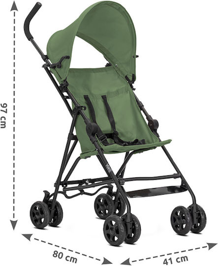 Lorelli Vaya Umbrella Stroller Suitable from 6+ Months Pink 4.7kg