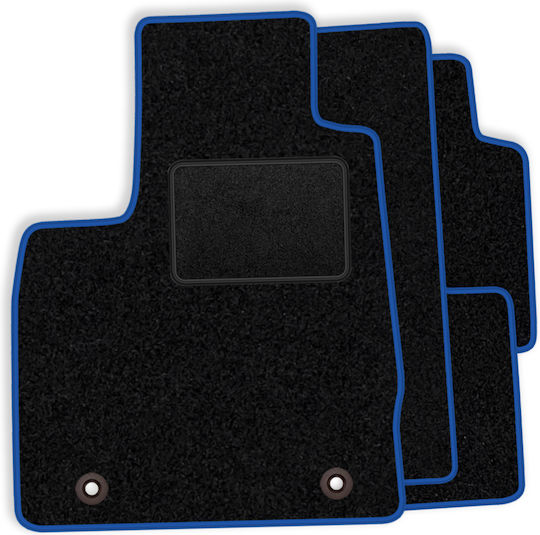 Moltico Σετ Μπροστινά και Πίσω Πατάκια Universal 4τμχ Ford S-Max / Edge 2010-2014 Μπλε