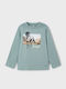 Kids' Shirt Long Sleeve Green