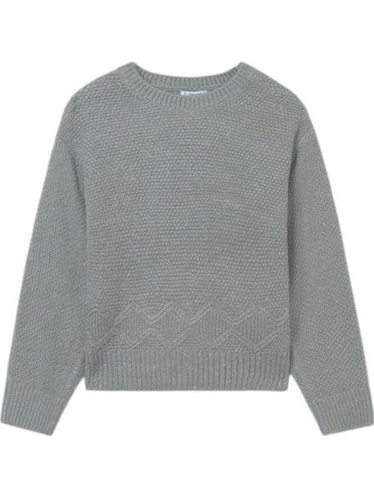 Mayoral Kids' Shirt Long Sleeve Petrol Blue