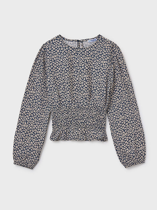 Kids' Tunic Long Sleeve Petrol Blue