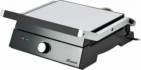 Bronxi Sandwich Maker with Non-Stick Removable Plates for 4 Toasts 2000W