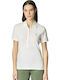 Mya Women's Polo Blouse Bianco Giallo