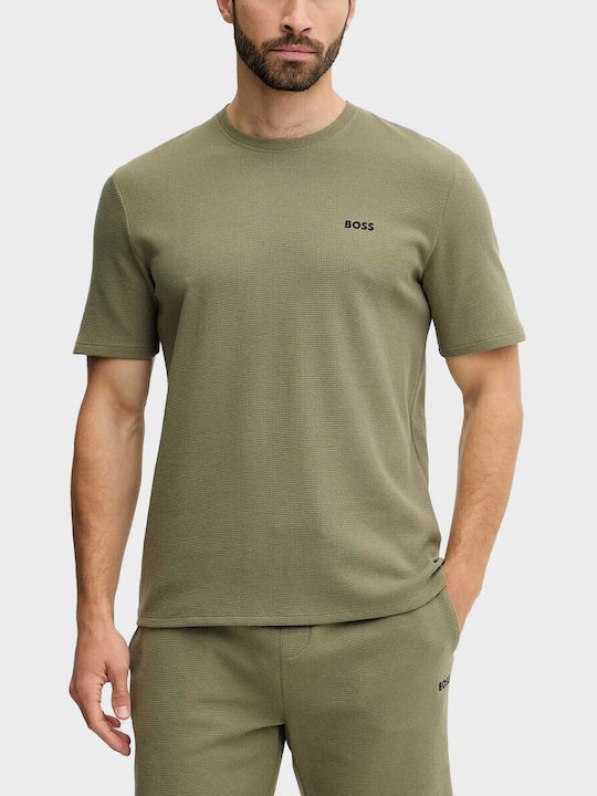 Boss T-shirt Χακί