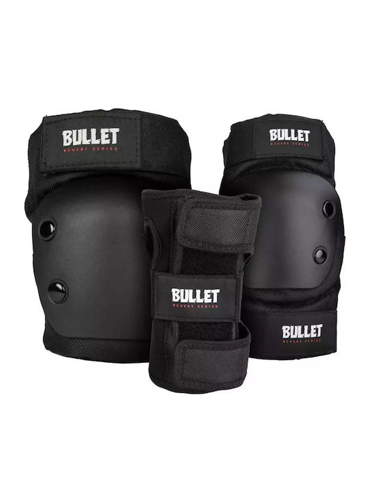Bullet Triple Παιδικές Επιγονατίδες Μαύρες