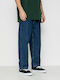 Men's Jeans Pants with Relaxed Fit Classic Blue Denim