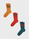 Soma Socks Ανδρικές Κάλτσες με Σχέδια Πολυχρωμο 3Pack
