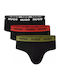 Herren Slips Black 3Packung