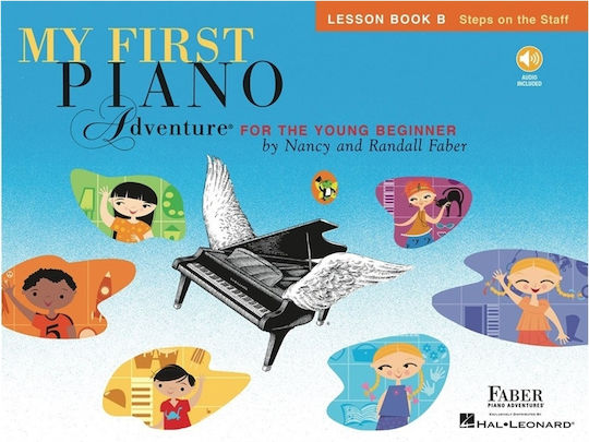 Faber My First Piano Adventure Lesson Book B B Aud