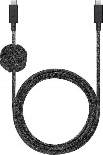 Native Union USB 2.0 Cable USB-C male - USB-C 240W PD Μαύρο 1.8m