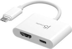 J5create JCA152-N USB-C Male to DisplayPort HDMI Female J5create JCA152-N USB-C Male to DisplayPort HDMI Female
