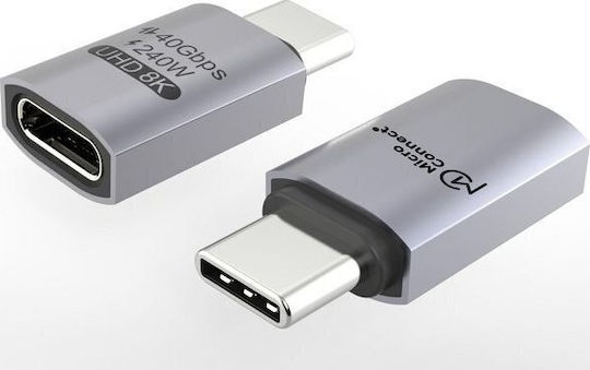 Microconnect Μετατροπέας USB-C male σε USB-C female 1τμχ W128893803