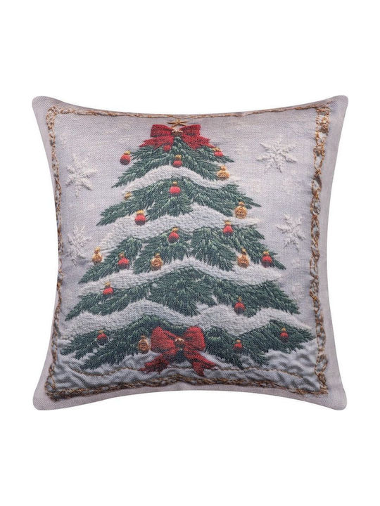Silk Fashion Christmas Decorative Square Pillow...