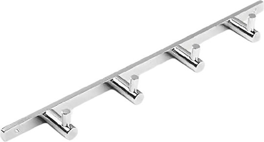 Vierfacher Haken 273x30mm Chrom Interflex 187856