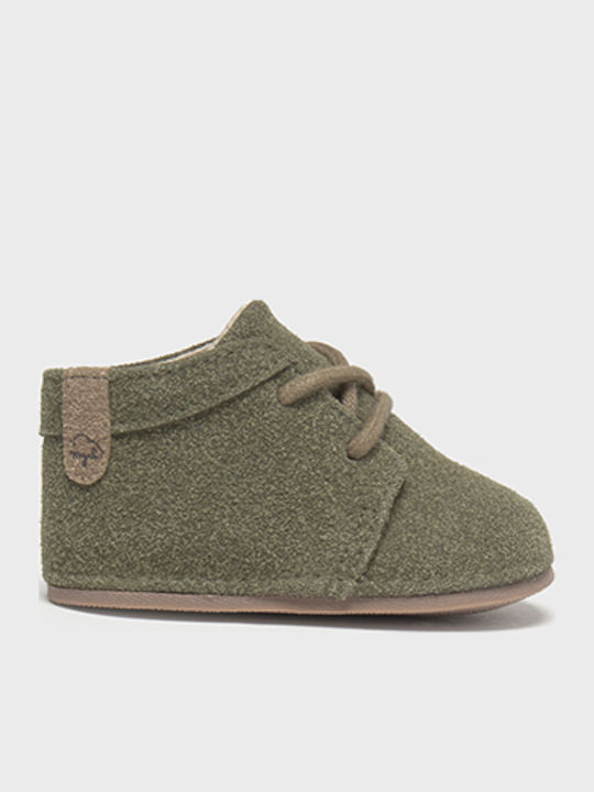 Mayoral Baby Booties Green