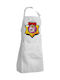 Koupakoupa Brawl Stars Melodie Ποδιά Κουζίνας Λευκή 22x40cm KP_30936_apron-bbq-adult