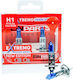 Einparts Lămpi Autoturismului H1 Halogen 6000K Alb rece 12V 55W 2buc