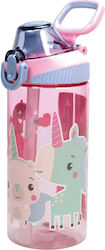 Gim Gim Kids Water Bottle Unicorns Plastic Trit...