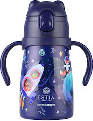 Estia Bubble Bottle Save The Aegean Thermos Non Spill 300ml Solar Jump