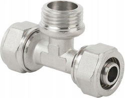 Pex Tee Fiting Șurub 16x3/4x16 Gz Pex Tee Fiting Șurub 16x3/4x16 Gz