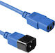 Microconnect IEC C14 - IEC C13 Kabel 3m Blau (PE1413B3)