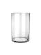 JK Home Decoration Декоративна ваза Металик Прозрачен 20x40см 1бр