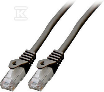 Securitynet U/UTP Cat.6 (Gigabit) Καλώδιο Δικτύου Ethernet 1m Μαύρο
