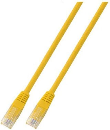 Securitynet U/UTP Cat.5e (Gigabit) Καλώδιο Δικτύου Ethernet 1m Κίτρινο