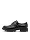 Γυναικεία Oxfords από Λουστρίνι σε Μαύρο Χρώμα