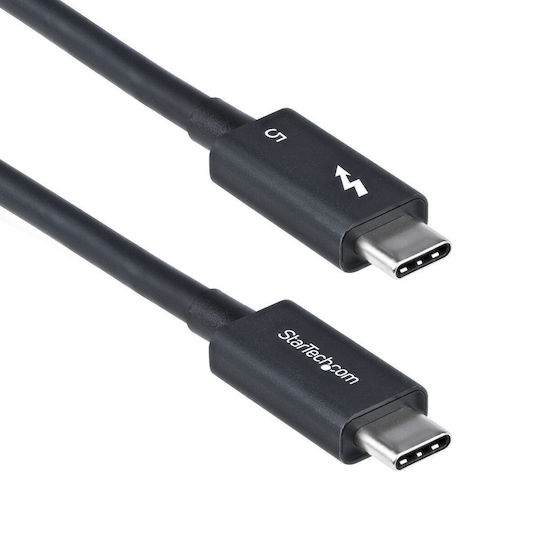 StarTech Thunderbolt 3 Cable 240W Μαύρο 1m (TBLT5MM1M240W)