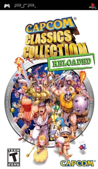 Capcom Classics Collection Reloaded PSP Game (Used)