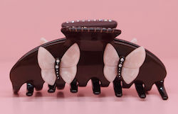 Hey Beauty Mocha Butterfly Hair Clip