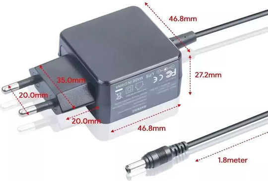 CoreParts Φορτιστής Laptop 5V 2A και με σετ βυσμάτων