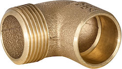 Bronze Rohrbogenarmatur 4092g 15x1/2" Lwxgz